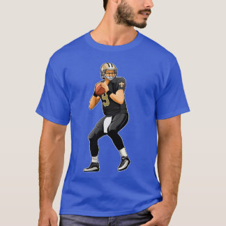 Camiseta Drew Brees 9 Pasó la pelota divertido