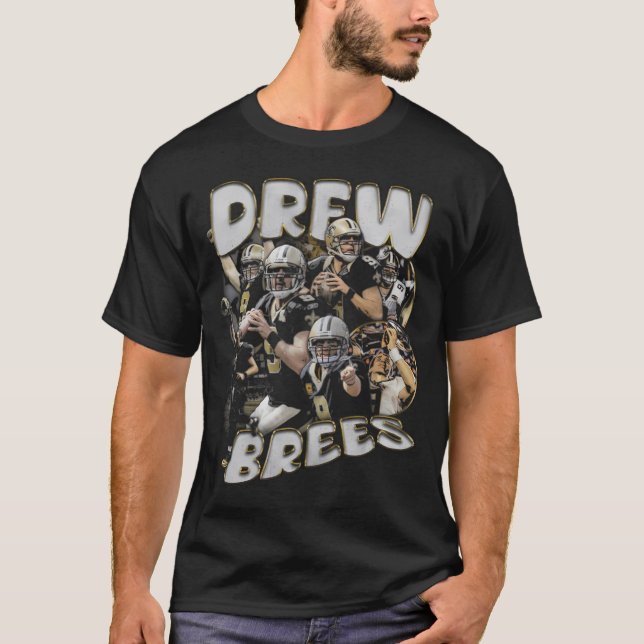 Camiseta Drew Brees Vintage (Anverso)