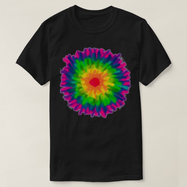 Camiseta Drgs Rainbow Bullseye (Diseño del anverso)