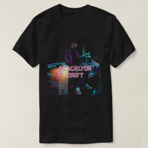 Camiseta Drift racing negro Lyon 53