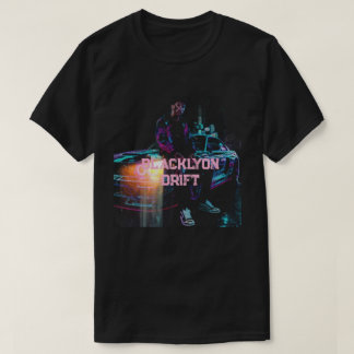 Camiseta Drift racing negro Lyon 53