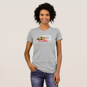 Camiseta Drifting Ajuste delgado para mujer