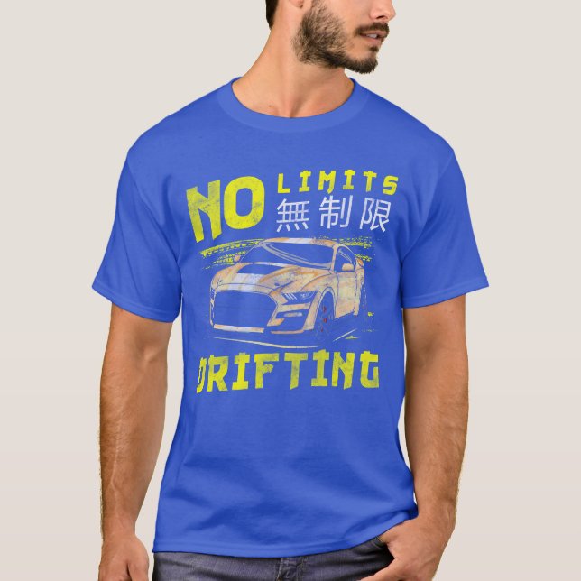 Camiseta Drifting Sports Car Street family (Anverso)