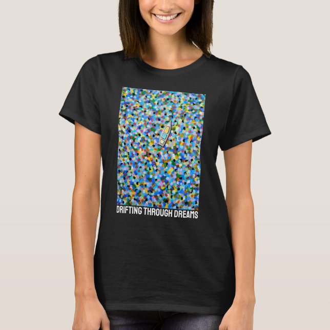 Camiseta Drifting through Dreams Pintura de Alfred Fox (Anverso)