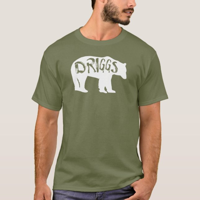 Camiseta Driggs Idaho Bear (Anverso)