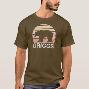 Camiseta Driggs Idaho Retro Bear