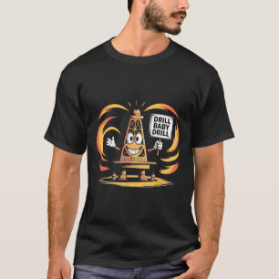 Camiseta Drill Ba Trump Gracioso Meme Hhh