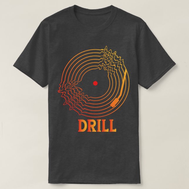 CAMISETA DRILL RADIOHEAD (Diseño del anverso)