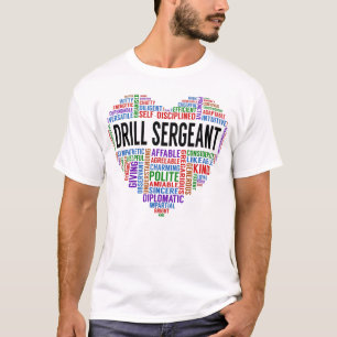 Camiseta Drill Sargento Heart