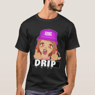 Camiseta Drin Gang Trendy Urban Rap Hip Hop Swag Drippin Gi