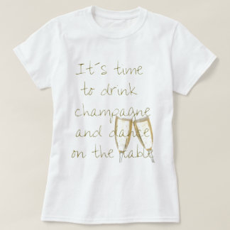 Camiseta Drink champagne