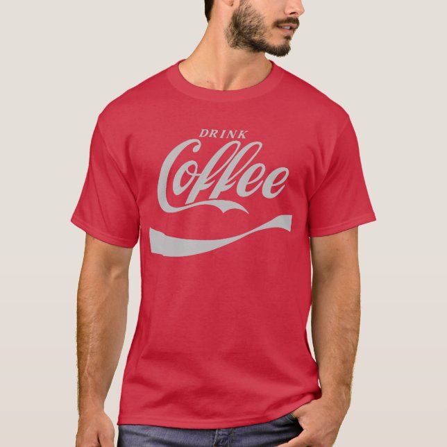 Camiseta drink coffee (Anverso)