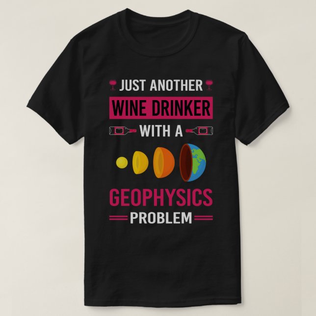 Camiseta Drinker Geofísico Geofísico Geofísico (Diseño del anverso)