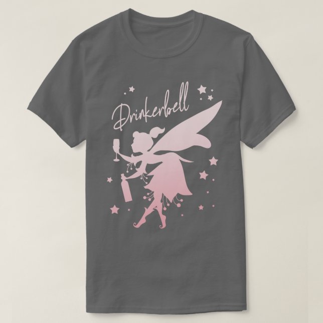 Camiseta Drinkerbell Drinking Funny Fairy Women Fiesta (Diseño del anverso)