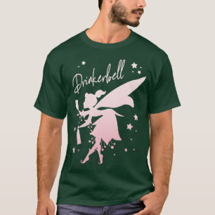 Camiseta Drinkerbell Drinking Funny Fairy Women Fiesta