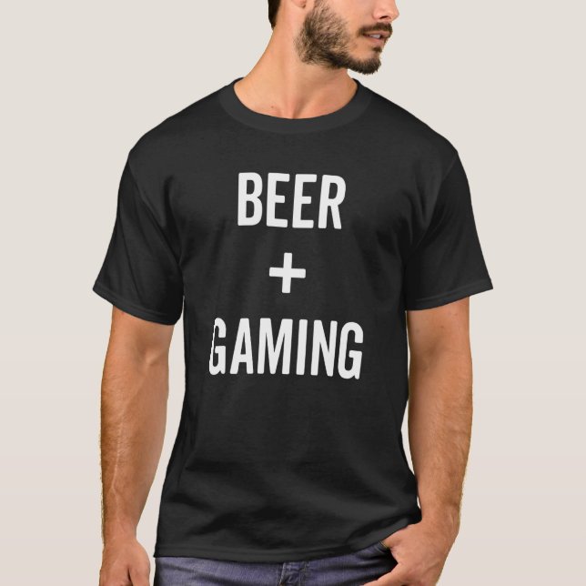 Camiseta Drinking Saying Drinker Gaming Graphic Beer Cool G (Anverso)