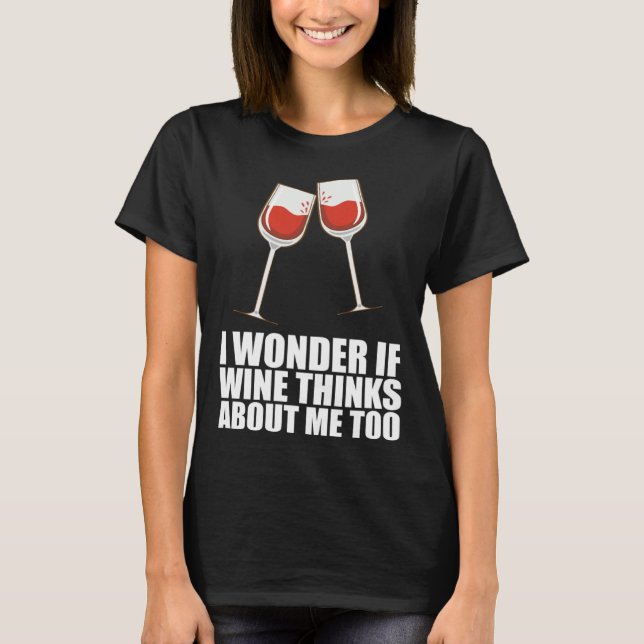 Camiseta Drinking Wine  Partying  Alcohol (Anverso)