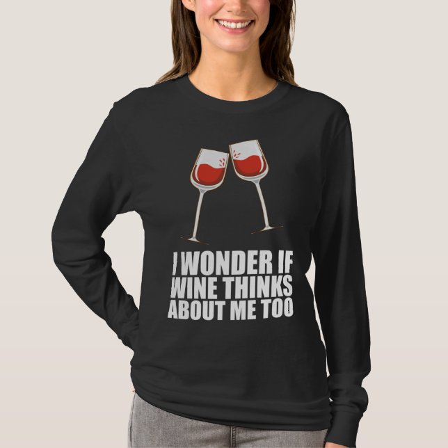 Camiseta Drinking Wine  Partying  Alcohol (Anverso)