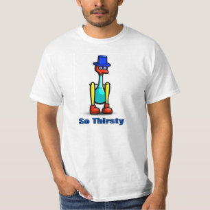 Camiseta Drinky-Pájaro infinitamente sediento delicioso T
