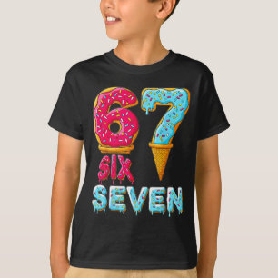 Camiseta Drip de béisbol número 67 jugador 67 meme helado D