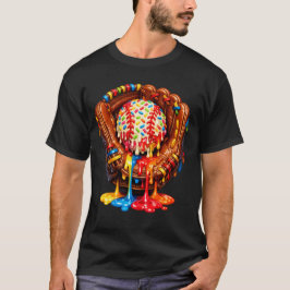 Camiseta Drip de béisbol para niños Drip de helado de béisb