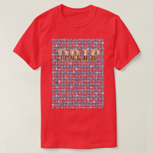 CAMISETA DRIP ESTUDIADO DE DIAMOND (Diseño del anverso)