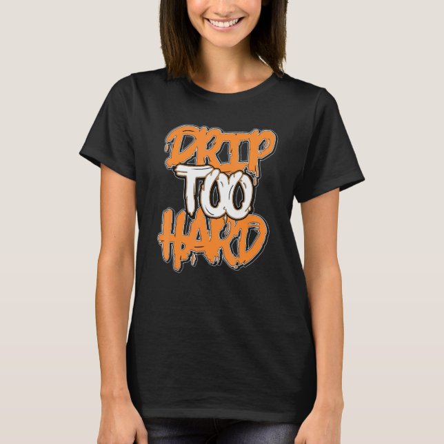 Camiseta Drip Too Hard WMNS Citrus 11s Matching (Anverso)
