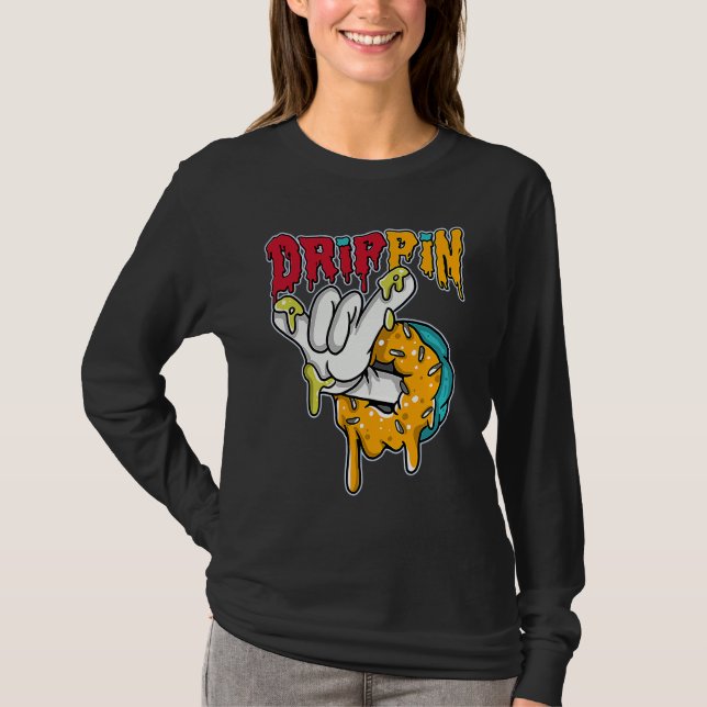 Camiseta Drippin Donuts SB Dunk FroSkate Coincidente (Anverso)