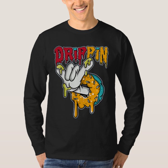 Camiseta Drippin Donuts SB Dunk FroSkate Combinando (Anverso)