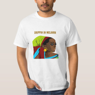 Camiseta Drippin en Melanin