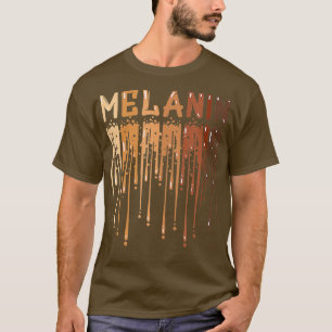 Camiseta Drippin Melanin for Women Pride  Gifts Black Histo
