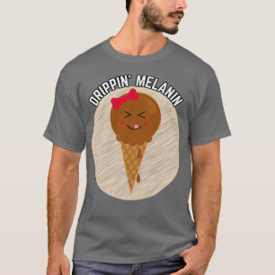Camiseta Drippin Melanin Ice Cream Cone