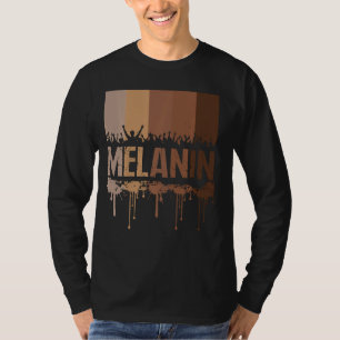 Camiseta Drippin Melanin Tee For Man Women Orgullo Culto Ne