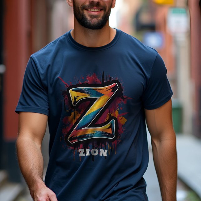 Camiseta Drippin 'Z' est: Calle urbana de Personalizable (Subido por el creador)