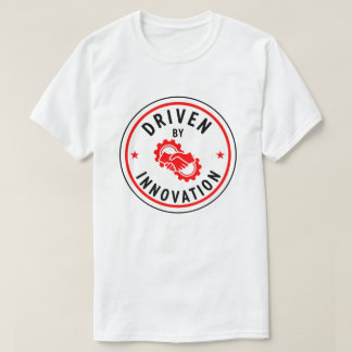 Camiseta Driven By Innovation - Motivation Badge 