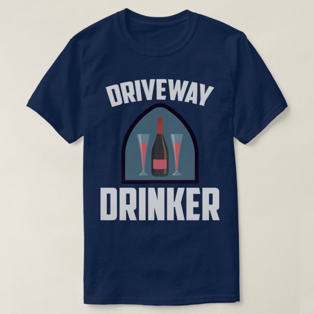 Camiseta Driveway Drinker1 (Diseño del anverso)
