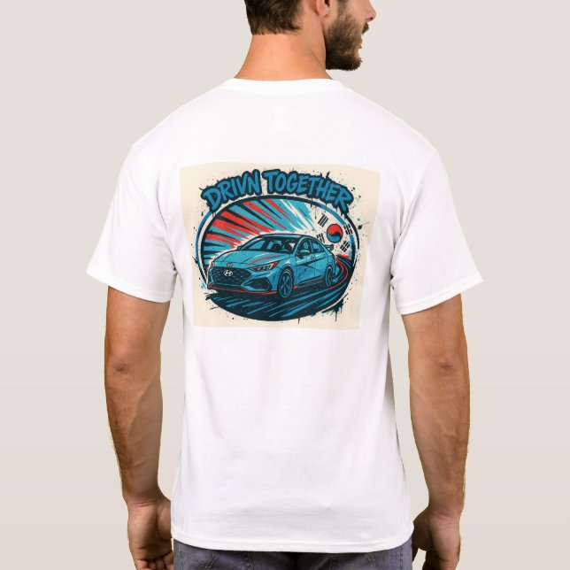Camiseta Driv'N Together - Graffiti Style (Two Sides) (Reverso)