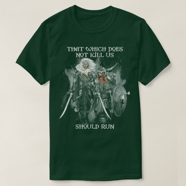 Camiseta Drizzt DoUrden y Bruenor Battlehammer (Diseño del anverso)