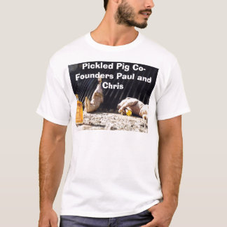 Camiseta DrkPigs, Co-Fundadores conservados en vinagre Paul