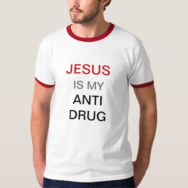 Camiseta Droga anti (Anverso)