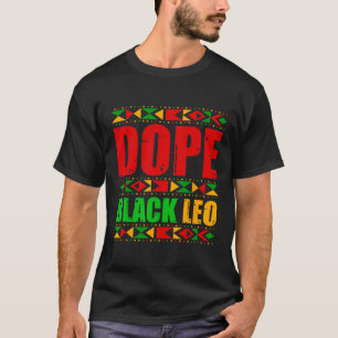 Camiseta Droga Negro Leo Mes de la Historia Negra Melanina
