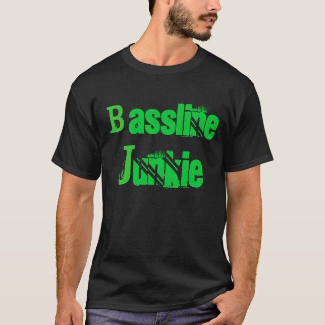 Camiseta Drogadicto de Bassline (Anverso)
