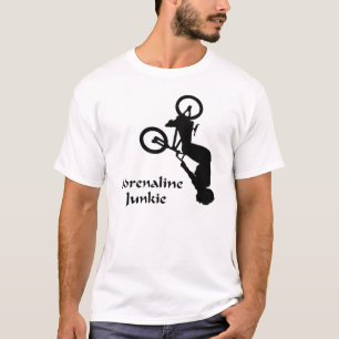 Camiseta Drogadicto de la adrenalina de BMX
