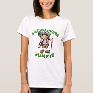 Camiseta Drogadicto de la mochila - chica
