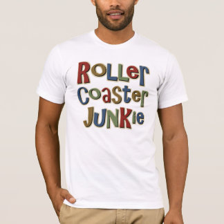 Camiseta Drogadicto de la montaña rusa