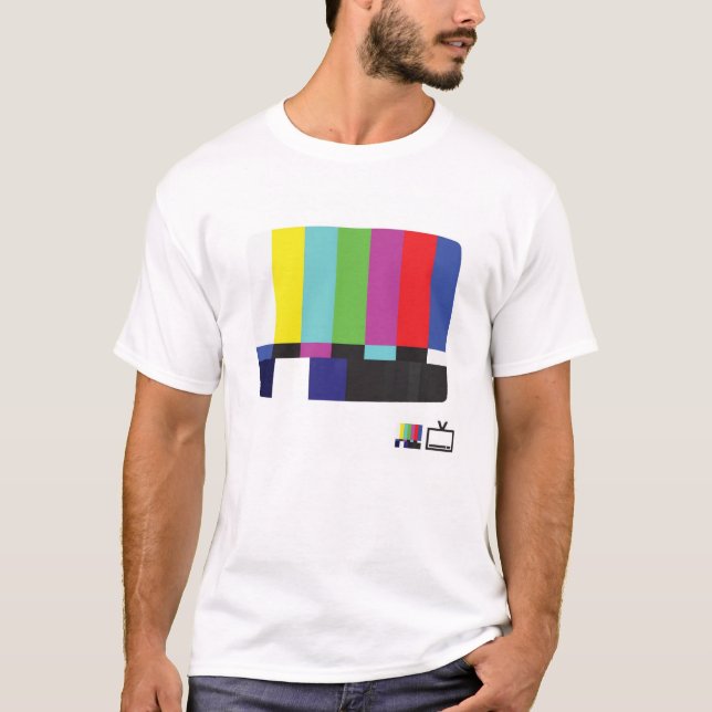 Camiseta Drogadicto de la TV (Anverso)
