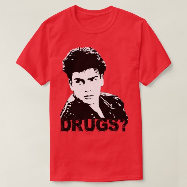 Camiseta Drogas (Diseño del anverso)