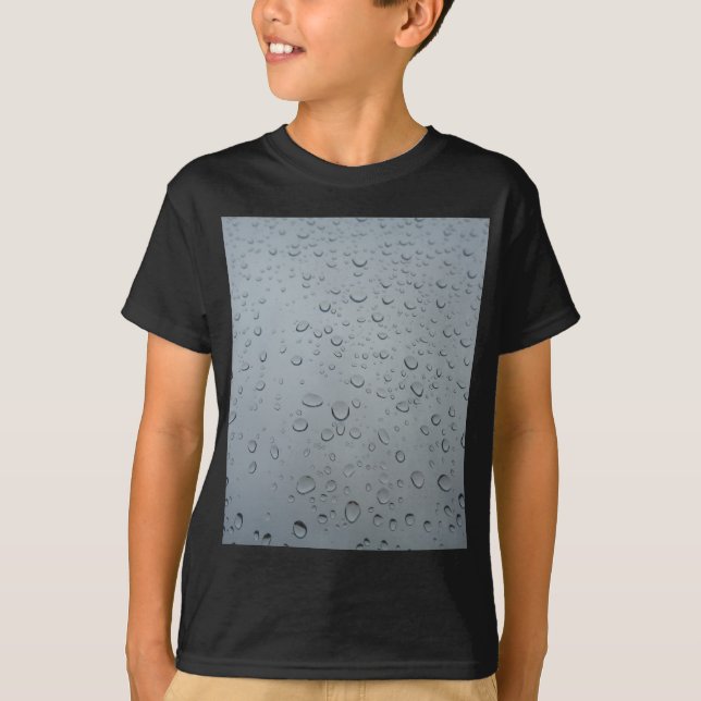 Camiseta Drogas de agua en la ventana, fondo de papel tapiz (Anverso)