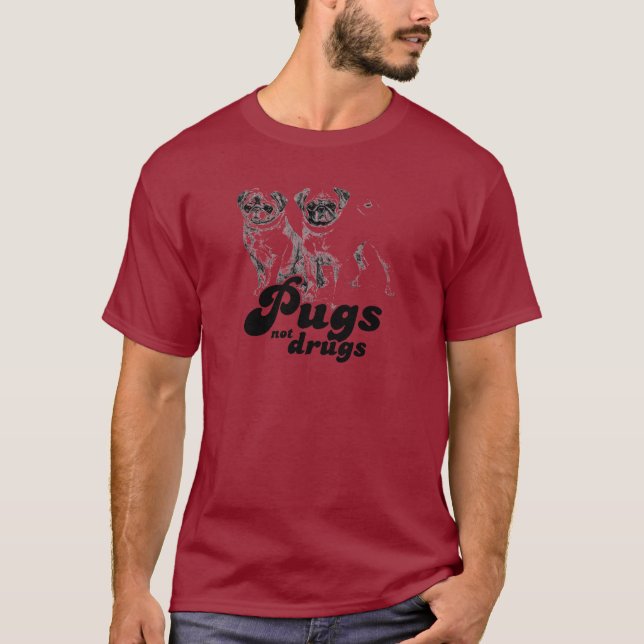 CAMISETA DROGAS DE LOS BARROS AMASADOS NO (Anverso)