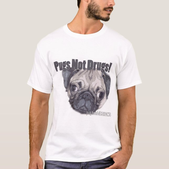 Camiseta ¡Drogas de los barros amasados no! (Anverso)